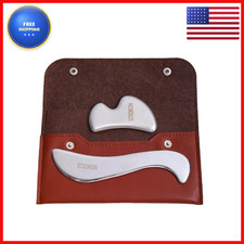 Stickon Stainless Steel Gua Sha Muscle Scraper Tool Set 2 In 1 Scraping Massage