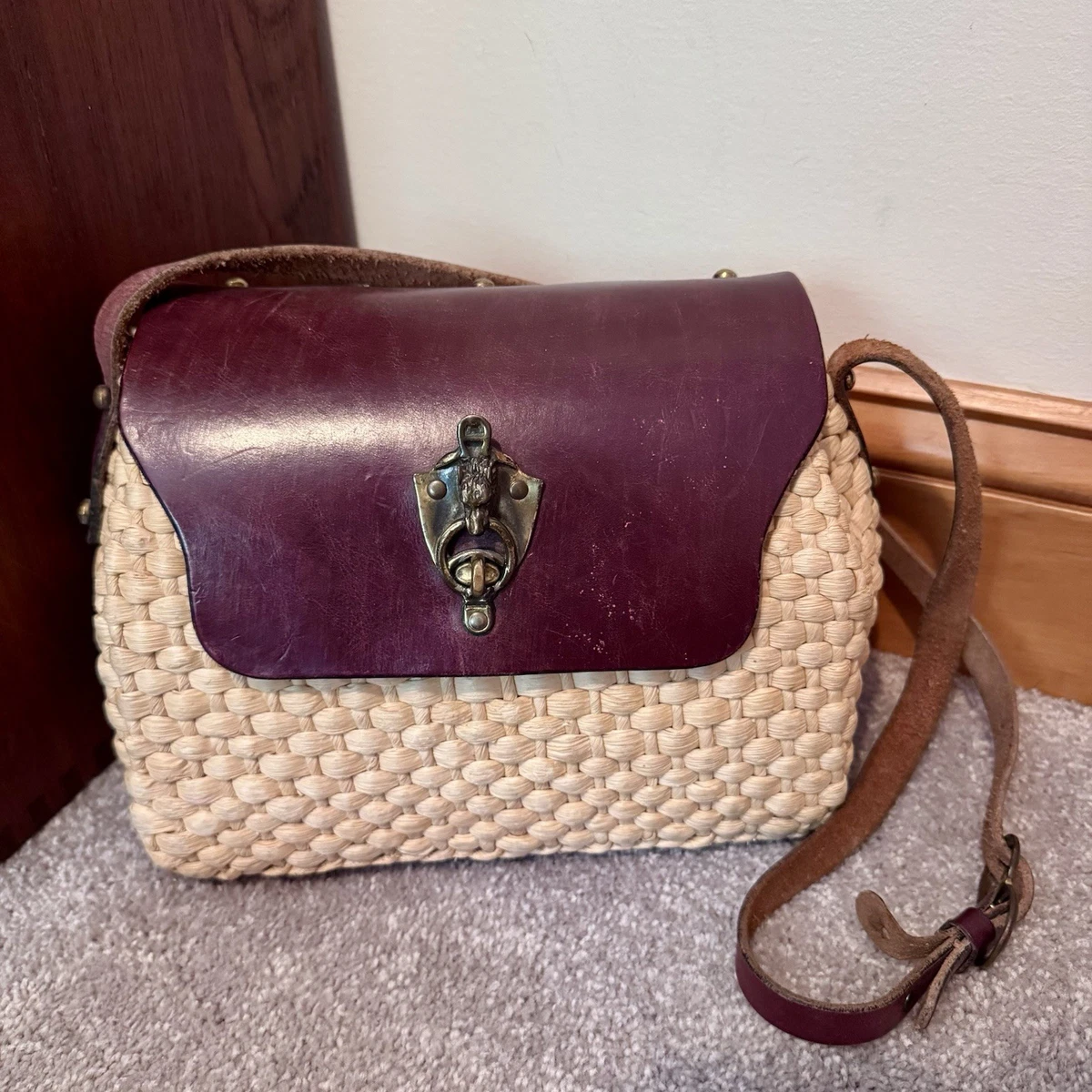 Etienne Aigner Straw Vintage Bags, Handbags & Cases for sale | eBay