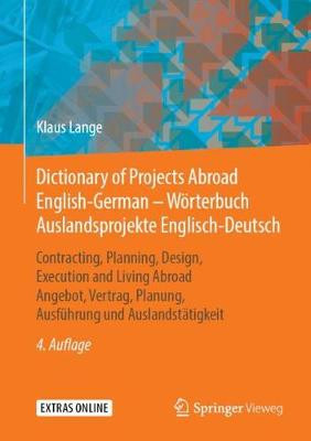 Wörterbuch der Projekte im Ausland Englisch-Deutsch - Woerterbuch Au... - 9783658236304