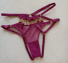 Bordelle Kleio Open Back Brief Magenta S