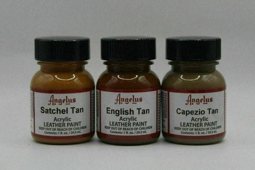 Angelus Acrylic Leather Paint Waterproof Sneaker Paint 1oz - 82 Colors Available - Picture 10 of 94