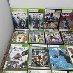 Microsoft Xbox 360 Video Game Lot Of 20 All Tested