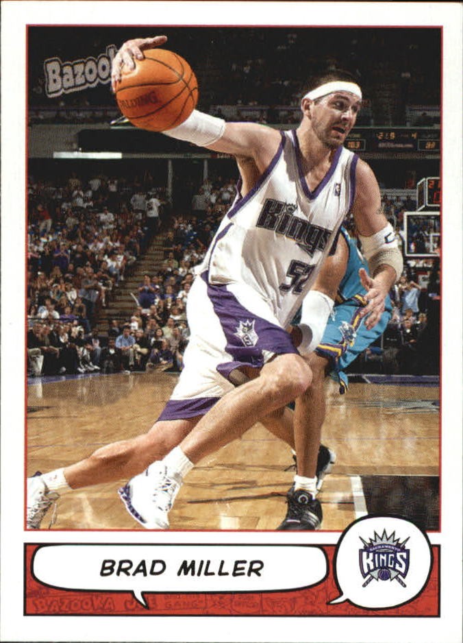2004-05 Topps Bazooka Mini #37 Brad Miller - BSK