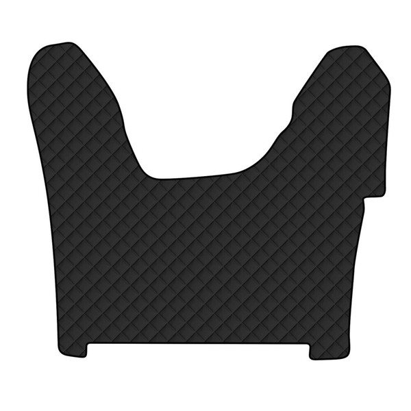 Zentraler Teppich Aus Skeentex Schwarz FüR Iveco S-Way Ab 2024-image