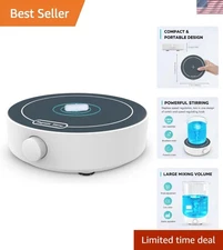 Compact Magnetic Mixer for Labs & Homebrewing - 1800RPM, 3000ml Stir Plate