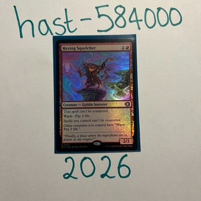 Hexing Squelcher 0145 - ECL - Lorwyn Eclipsed - MTG - NM - FOIL