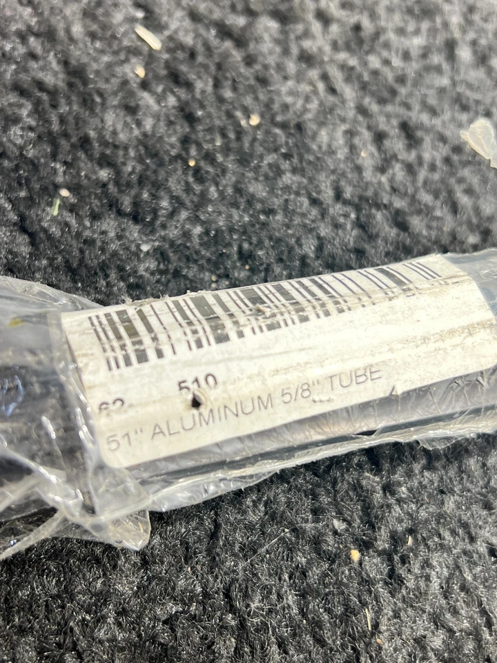 Tubo de suspensión festoneado Quickcar 62-510 51 pulgadas negro tubo de 5/8" Foto 2 de 4