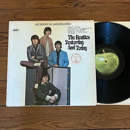 The Beatles Yesterday and Today LP EX Capitol ST-2553 1966 Spin Cleaned (Vinyl)
