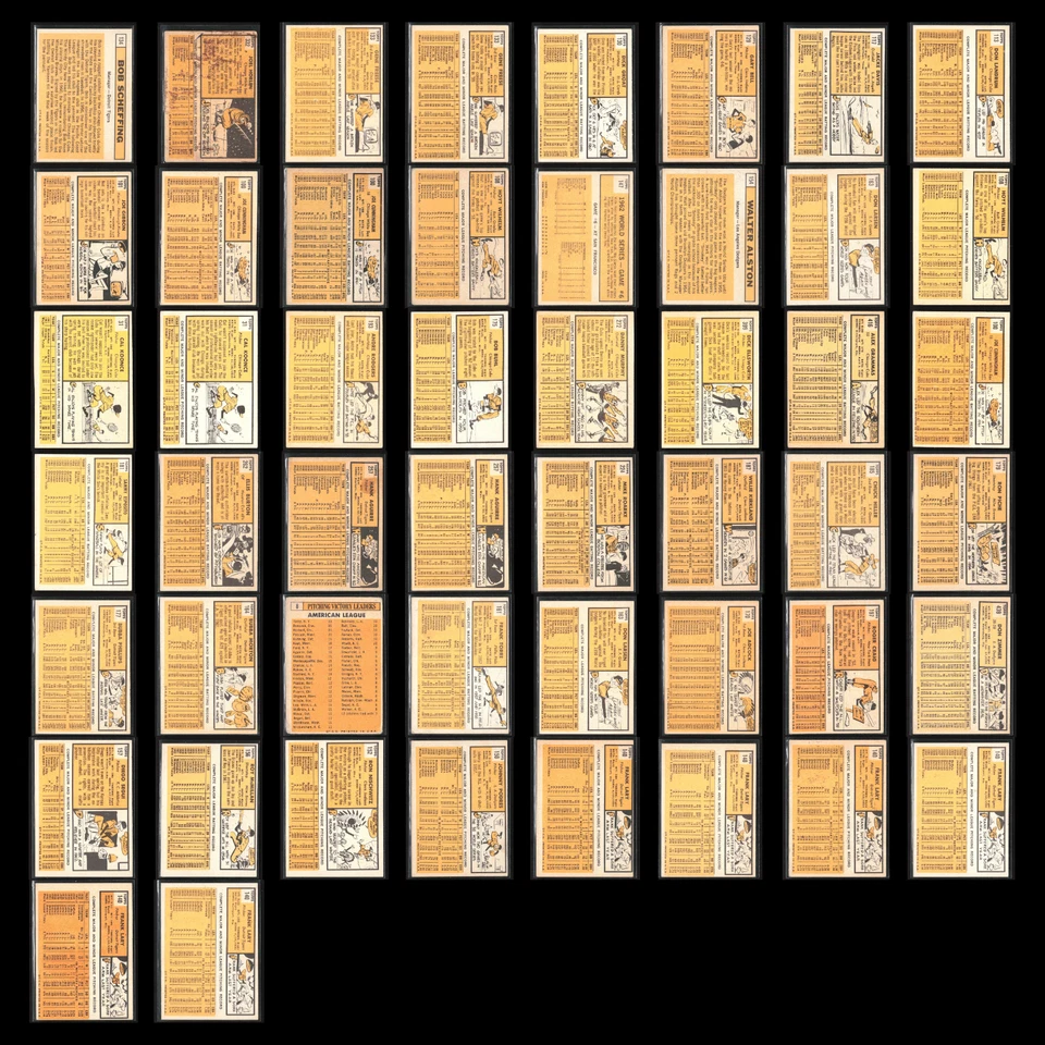 1963 Topps Lot 50 Vintage Baseball Cards Dealer Bulk Set Builder Commons VG MLB - Image 2 of 4