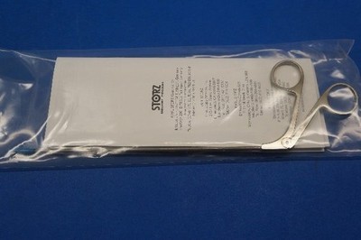 Karl Storz 28164MZC Scissors, Curved To Right, Working Length 18 cm