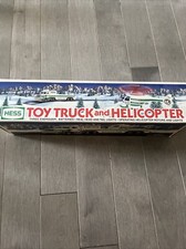 NEW in BOX 1995 Hess Toy Truck and Helicopter #7