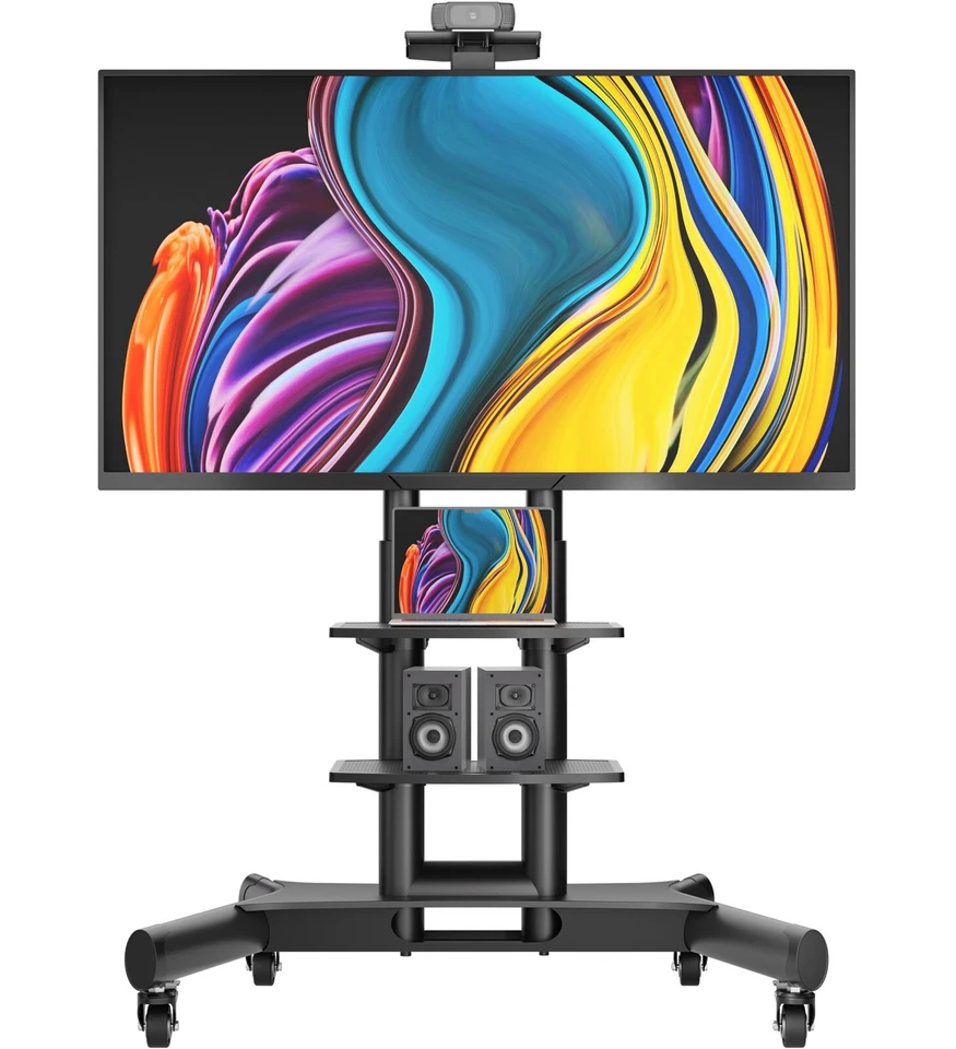 ONKRON Professional TV Stand Rollable for 40-70 Inch, up to 45.5kg, TS1552-B - Image 3 of 4