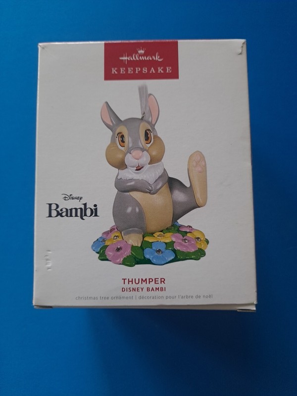 2022 Hallmark Keepsake Ornament Disney THUMPER Bambi Christmas
