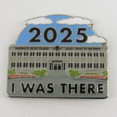 2025 I WAS THERE Collector Pin Indianapolis Motor Speedway Hall of Fame Museum