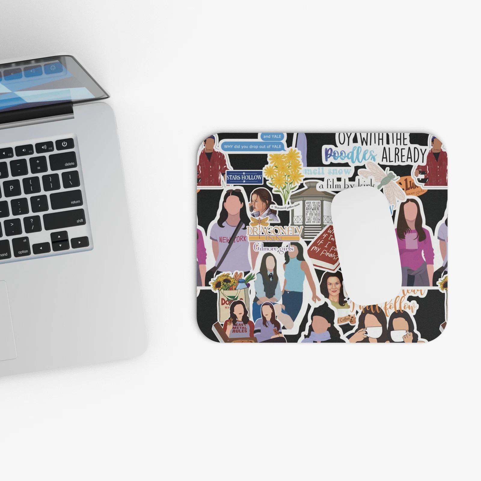 Gilmore Girls Mouse Pad for Office and Workspace Decor