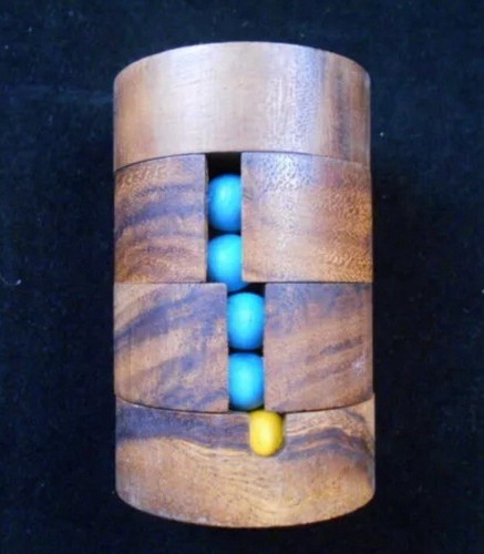 3D Wooden Brain Teaser Mind Puzzles Toy & Hobby Creativity - Twist & Shout - Picture 5 of 5