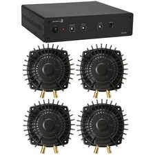 Dayton Audio Bsa-200 Amp With 4 Aura Pro Bass Shakers Bundle