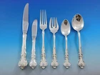 Savannah by Reed & Barton Sterling Silver Flatware Service For 12 Set 80 pieces