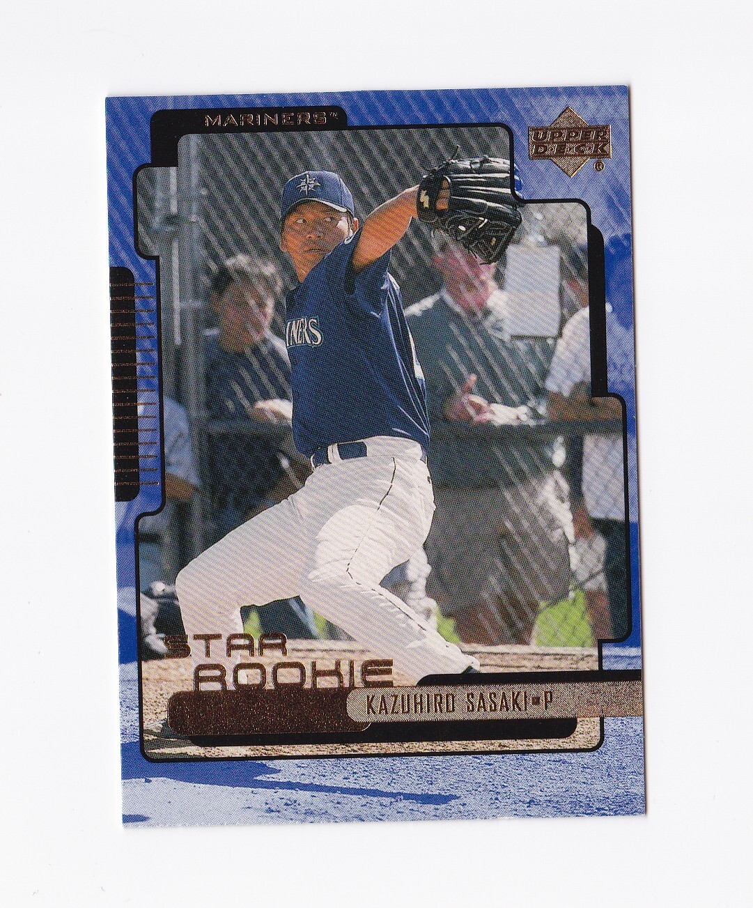 2000 Upper Deck #276 Kazuhiro Sasaki SR RC Seattle Mariners