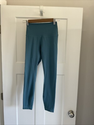 Lululemon Align High Rise 24'' TEAL BLUE Leggings Yoga Pants Brand NWOT Size 4