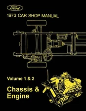 1973 Ford / Lincoln / Mercury Shop Manual - 5 Volumes