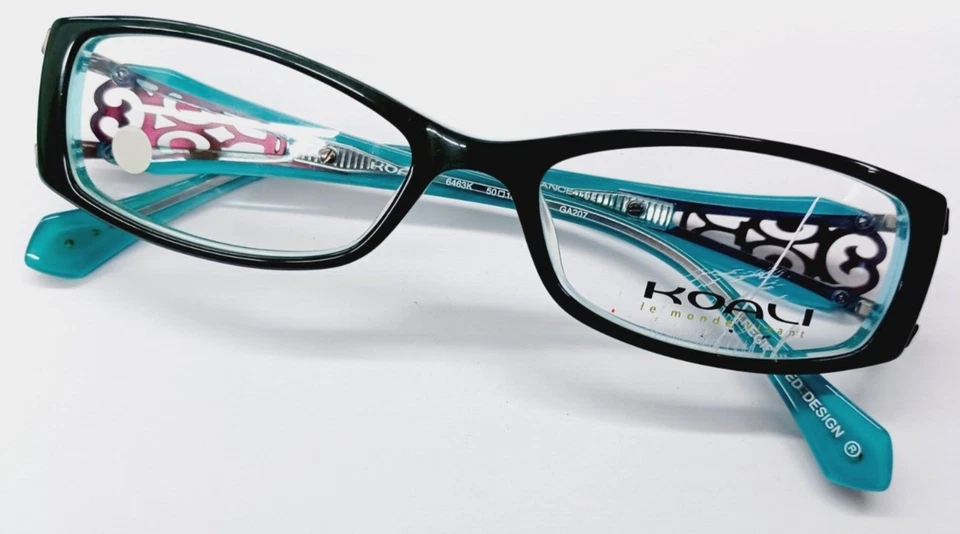 KOALI by MOREL Anteojos 6463K GA207 Plástico Verde Oliva NUEVO 50-16-135 FRANCIA Foto 3 de 4