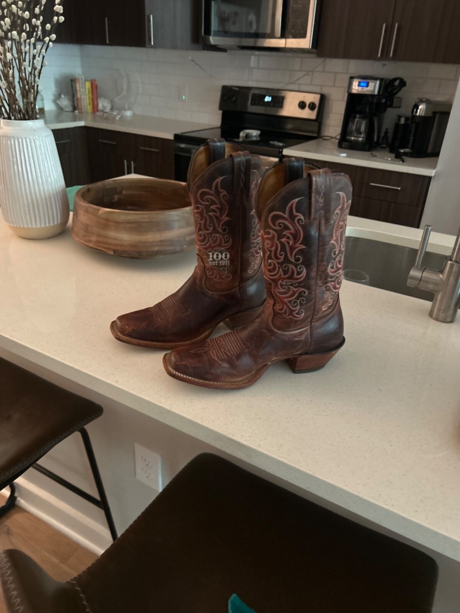 Tony lama 100th Anniversary Edition Leather Cowboy Boots | eBay