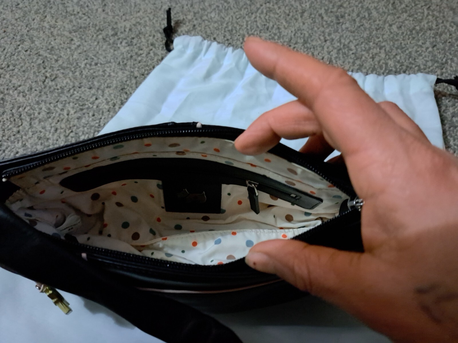 Radley Small Black Shoulder Bag eBay