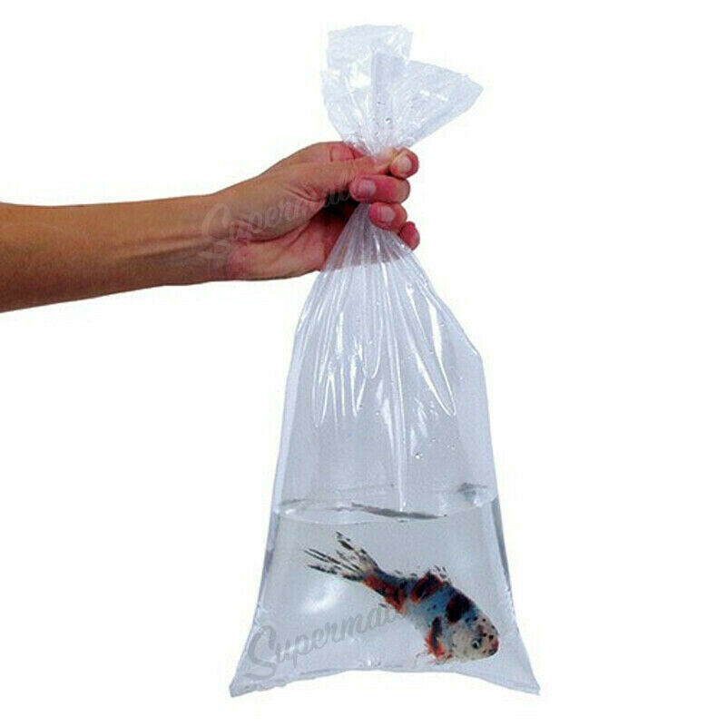 1000pcs Aquarium Fish Breathing Bags Breather Bags Transport Long Life