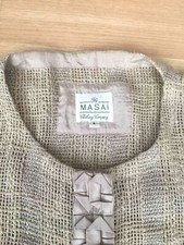 Masai, Women Sweater, Size L, Color Gray, 86% Cotton, 14% Viscose.