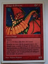 Carta magic Drago di Shivan 