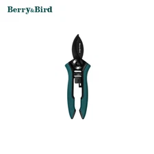 Berry&Bird Bypass Pruning Shears 6" Garden Hand Pruner Micro-Tip Pruning Snips