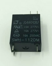 Sanyou SMH-112DM 12VDC SPST Relay - New!