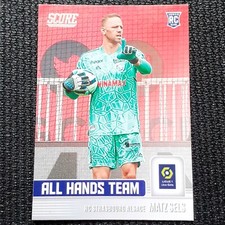 PANINI SCORE LEAGUE 1 2022-2023 - Matz Sels - All Hands Team - MINT ORIGINAL 🔥