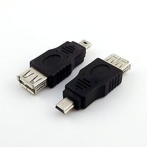 10pcs F//M USB 2.0 A Female To Micro USB B 5 Pin Male Plug OTG Adapter Converter