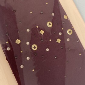 Agent Provocateur Ginger SOIREE Burgundy Tights XS $255