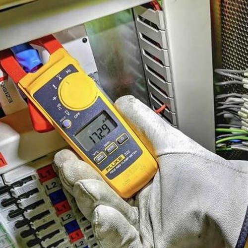 Fluke 325 True RMS AC DC Current and Voltage Tester Capacitance Frequency Clamp - Picture 6 of 7
