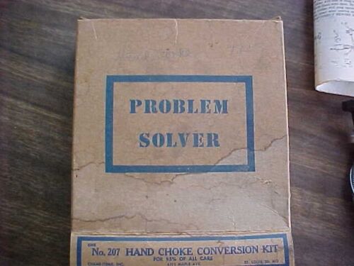 KIT CONVERSIÓN ESTRANGULADOR MANUAL SOLUCIONADOR DE PROBLEMAS Nº 207 - Imagen 4 de 5