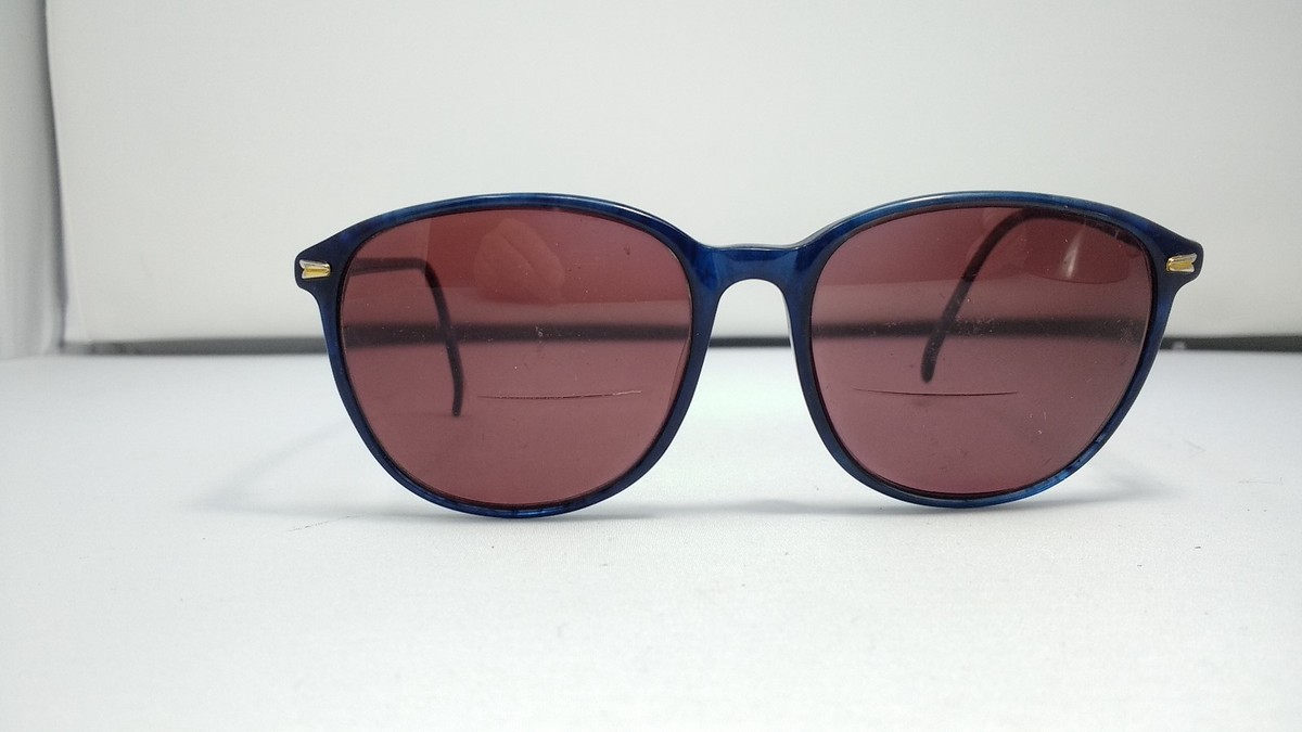 Vintage Perry Ellis Round Frame BLUE 135-PE501-1 309 | eBay display picture 2