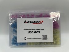 Legend 37 500 Pcs Heat Shrink Wire Connectors - Waterproof Connector Kit - Aut