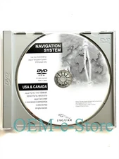2004-2009 Jaguar XJ8 XJ-R Vanden Plas XJ V8 Navigation DVD U.S CAN Map Genuine