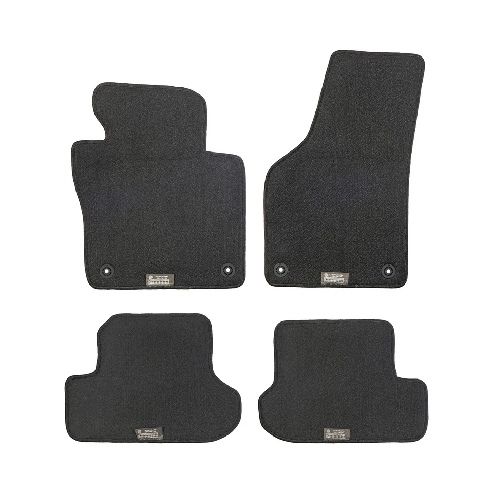 Nuevo juego de alfombrillas mojoMATS 2012-2018 VW Volkswagen Beetle alfombradas delanteras y traseras OEM Foto 3 de 4