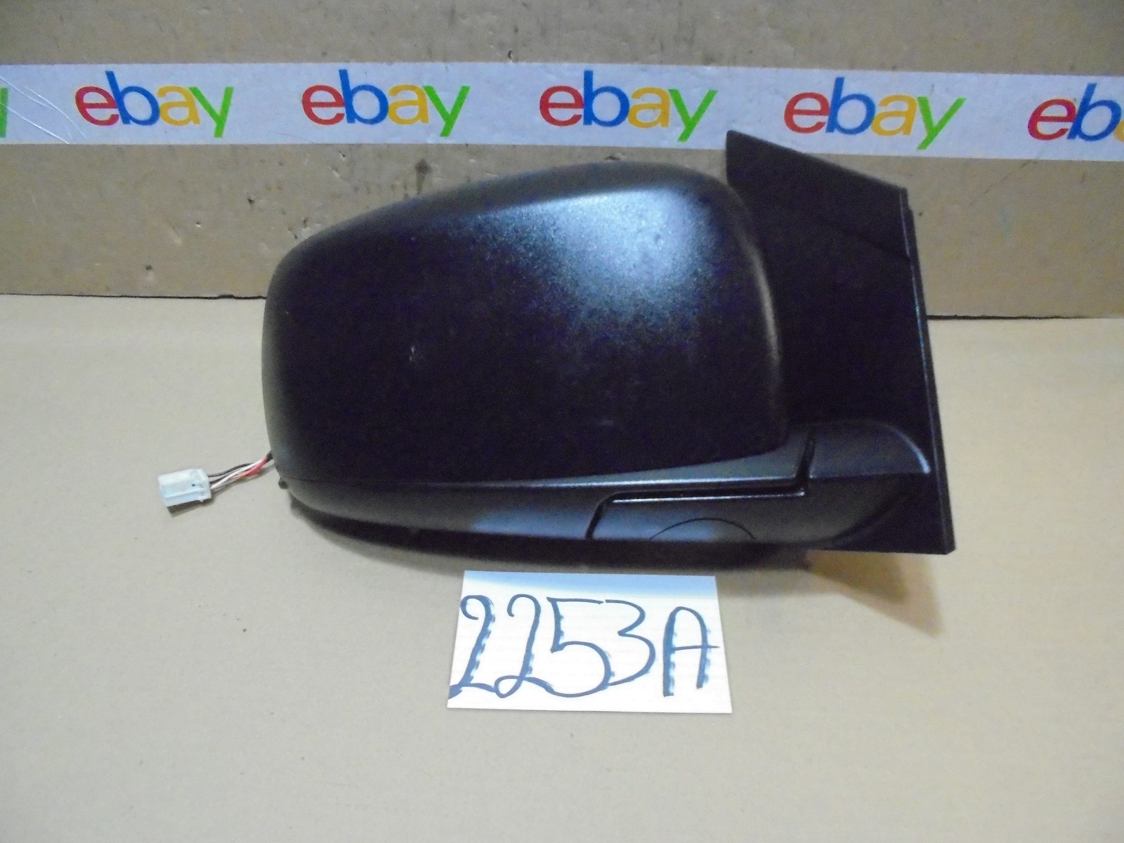 11 12 13 14 15 Caravan PASSENGER side Mirror Used Power Black Texture #2253-A