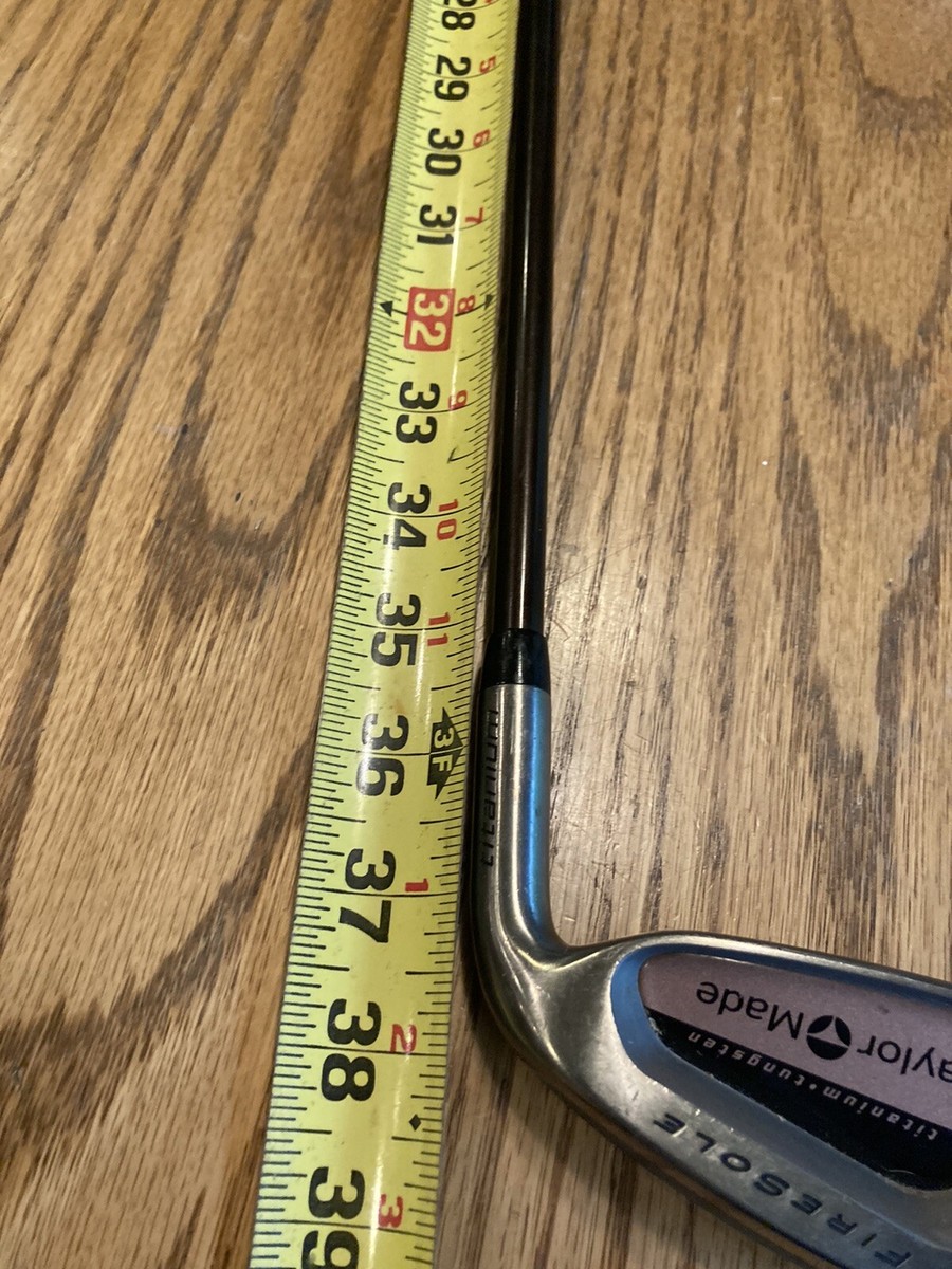 TaylorMade Firesole 4 Iron Titanium Tungsten Bubble L60