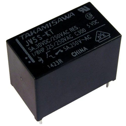 Fujitsu Takamisawa JV-5S-KT 5V DC Relay 1xEIN 5A 125R Relay Print 855142- - Picture 1 of 1