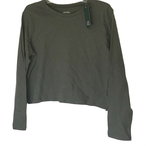 Wild Fable Women's Long Sleeve Crop Top 