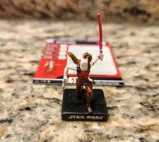 WOTC Star Wars Miniatures - Aurra Sing Jedi Hunter 2 Very Rare w/ Card
