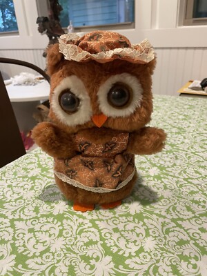 Vintage Owl Plush MZ Whoo | eBay