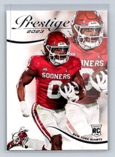 2023 Prestige Rookie Card RC #336 Eric Gray New York Giants. rookie card picture