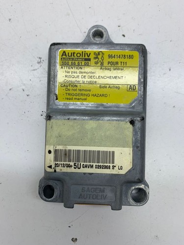 Peugeot 206 2006 Airbagsteuergerät 9641478180 DRA25109